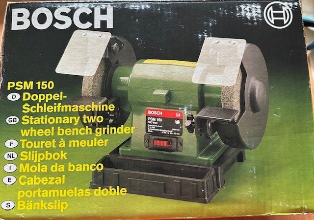 Bosch Tutti gli attrezzi: Bosch mola da banco – Nuovo e nell'imballaggio originale da Gorduno venduto da ziovecc 3