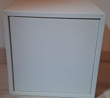 Schrank EKET weiss mit Türe gebraucht