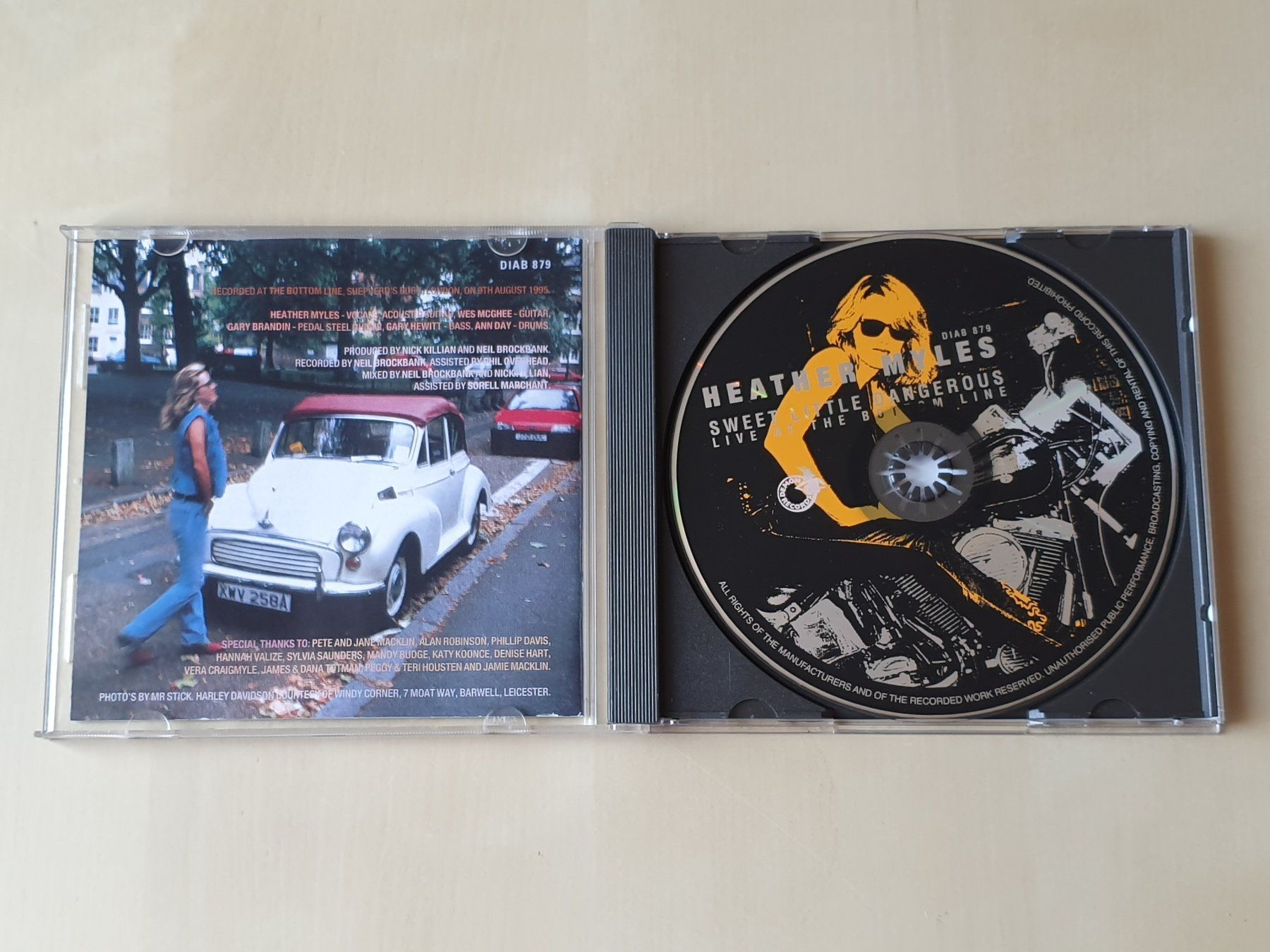 CD: Heather Myles live at the Bottom Line – Usato da Stansstad venduto da collectorsshop 2