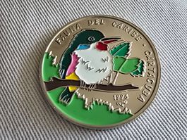 Gedenkmünze Kuba Fauna del Caribe 1996 1 Peso