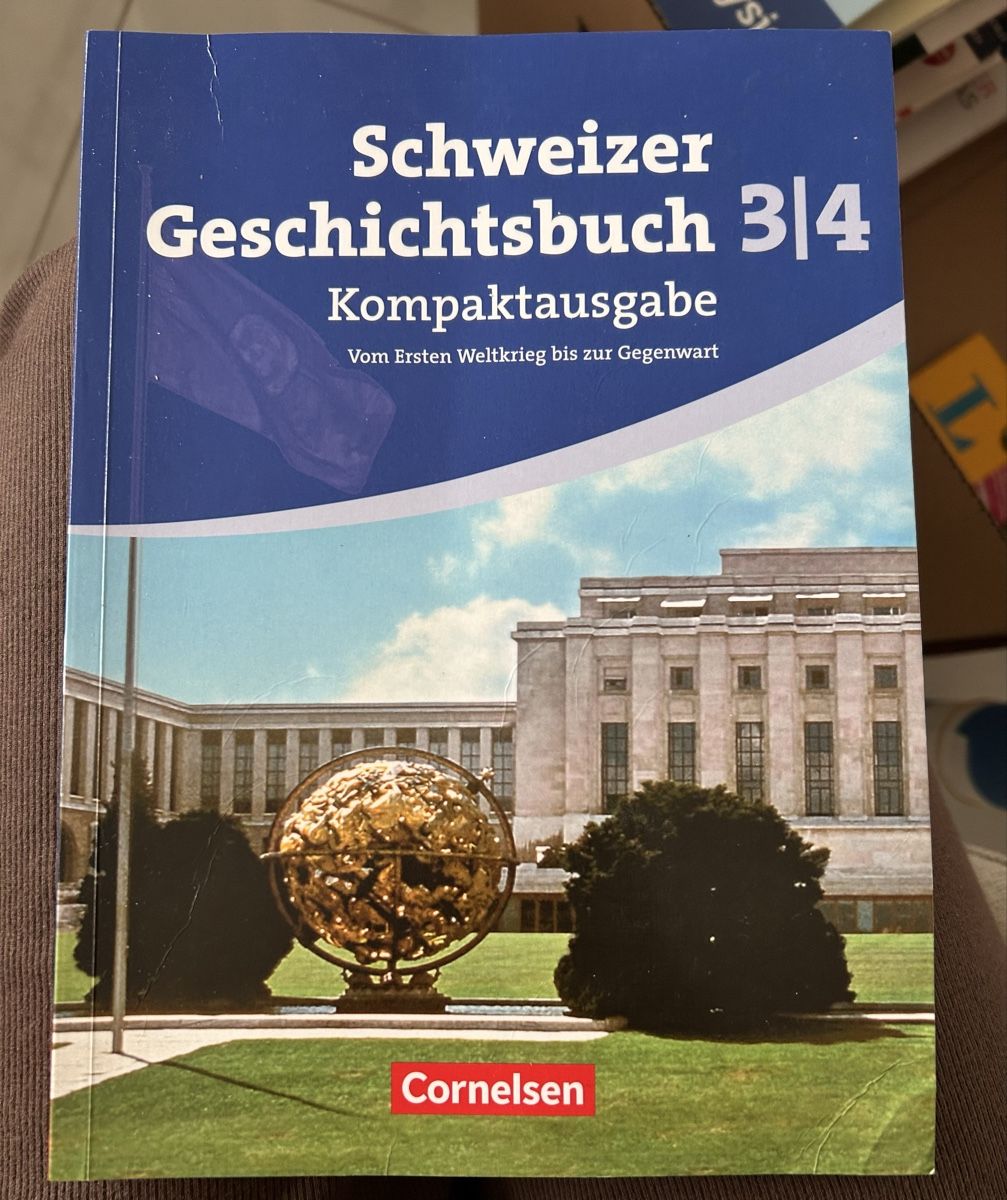 Libri: Schweizer Geschichtsbuch, 3 Bände, Cornelsen, neuwertig – Usato da Oberhasli venduto da yel_m5jt 2