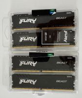 Kingston FURY Beast, 4 x 32GB, 3200 MHz, DDR4-RAM, DIMM