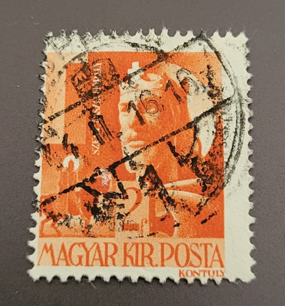 Tutti i francobolli: Ungarn alte briefmarke – Usato da St Gallen venduto da Stampsalshobby