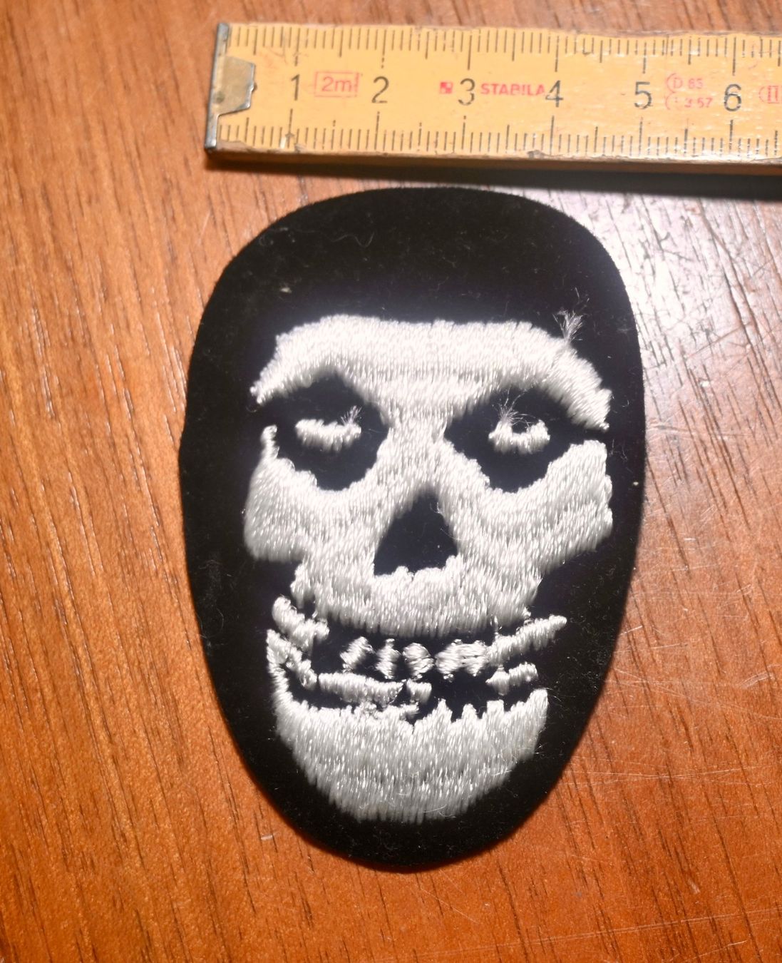 Dischi in vinile: VINTAGE Misfits Crimson Ghost Skull Patch / Badge – Usato da Pfaffhausen venduto da mono_rec 1