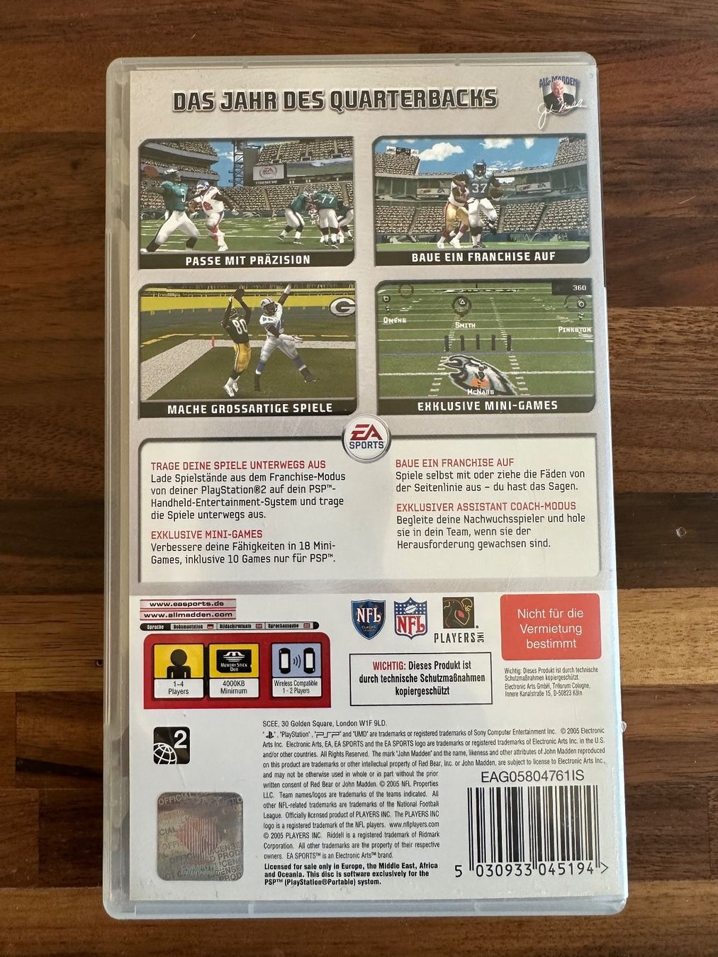 Sony Spiele: PSP / Madden NFL 06 – Gebraucht aus Herzogenbuchsee von TCG-High-Quality 2