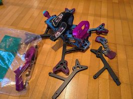 Chris Rosser AOS V2 FPV Frame mit 2 Ersatz Arme