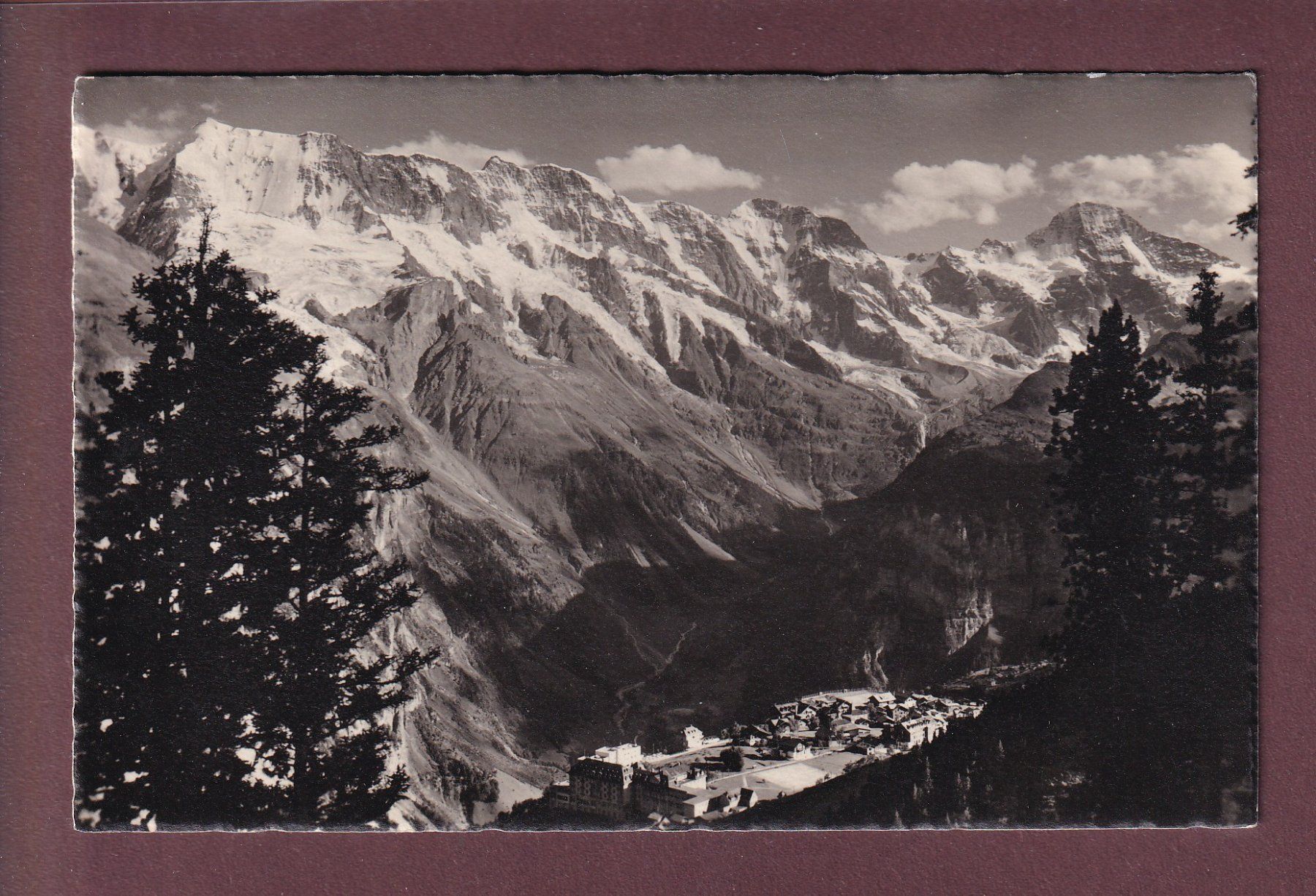 Ansichtskarten: MÜRREN - 1936 – Gebraucht aus Pully von nicecards