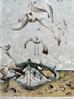 Lithografie von FREDERICO RIGHI      (ID B5697)
