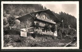 Huémoz, Hôtel Bellevue, circulée 1940