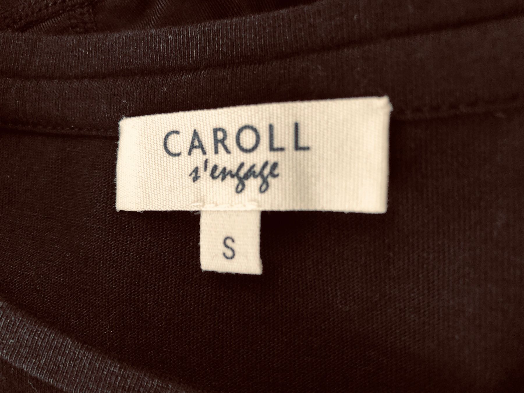 Caroll T-shirt: Schwarzes T-Shirt mit Brusttasche - Grösse S – Nuovo (secondo la descrizione) da Arlesheim venduto da leyRum4.5 4