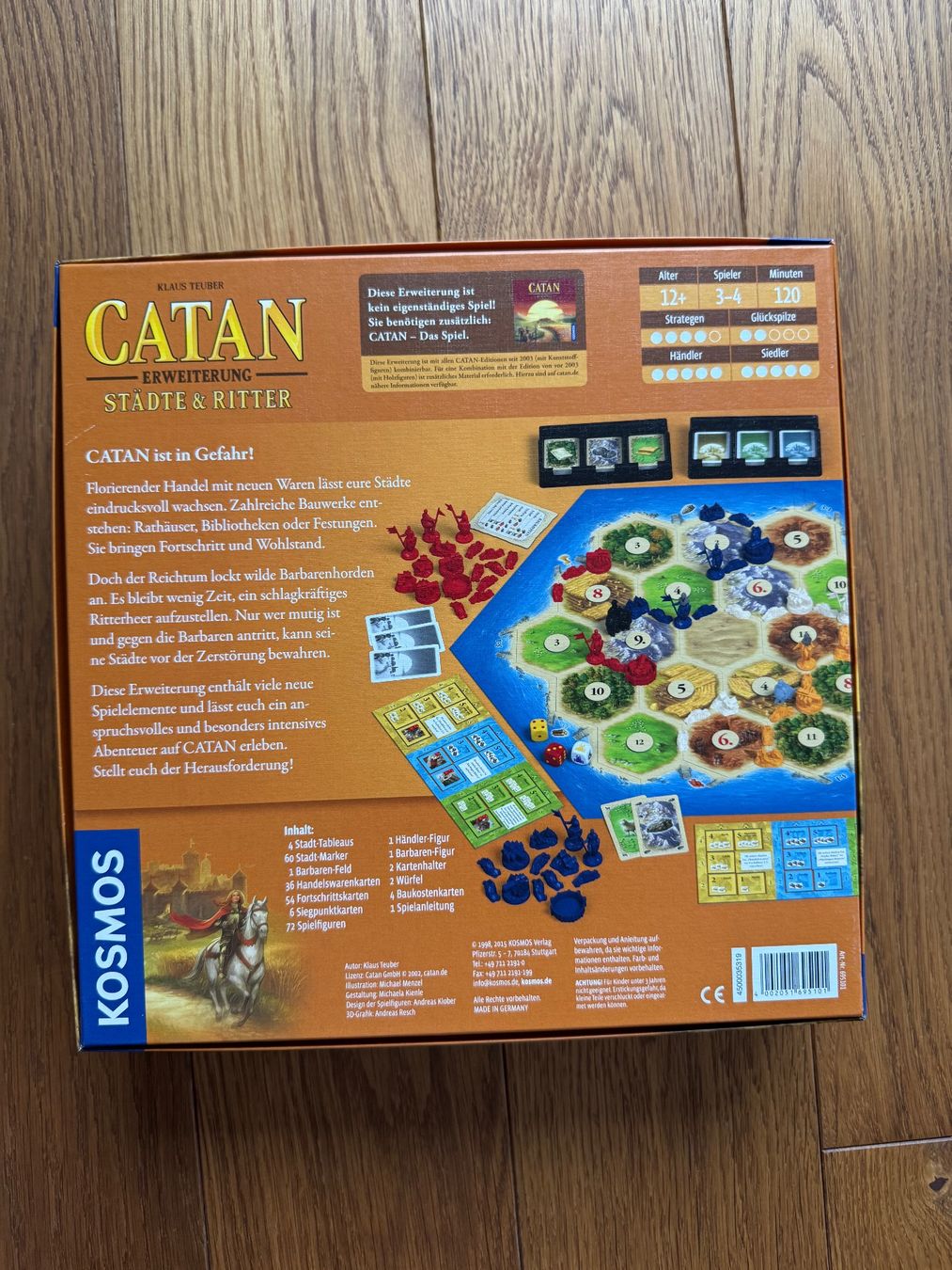 Kosmos Giochi: Catan - 3(-1 vendue) extensions - achat séparé possible – Usato da Zürich venduto da lcg_898x 3