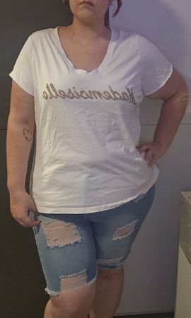 T-shirt Junarose Mademoiselle Taille 50-52 