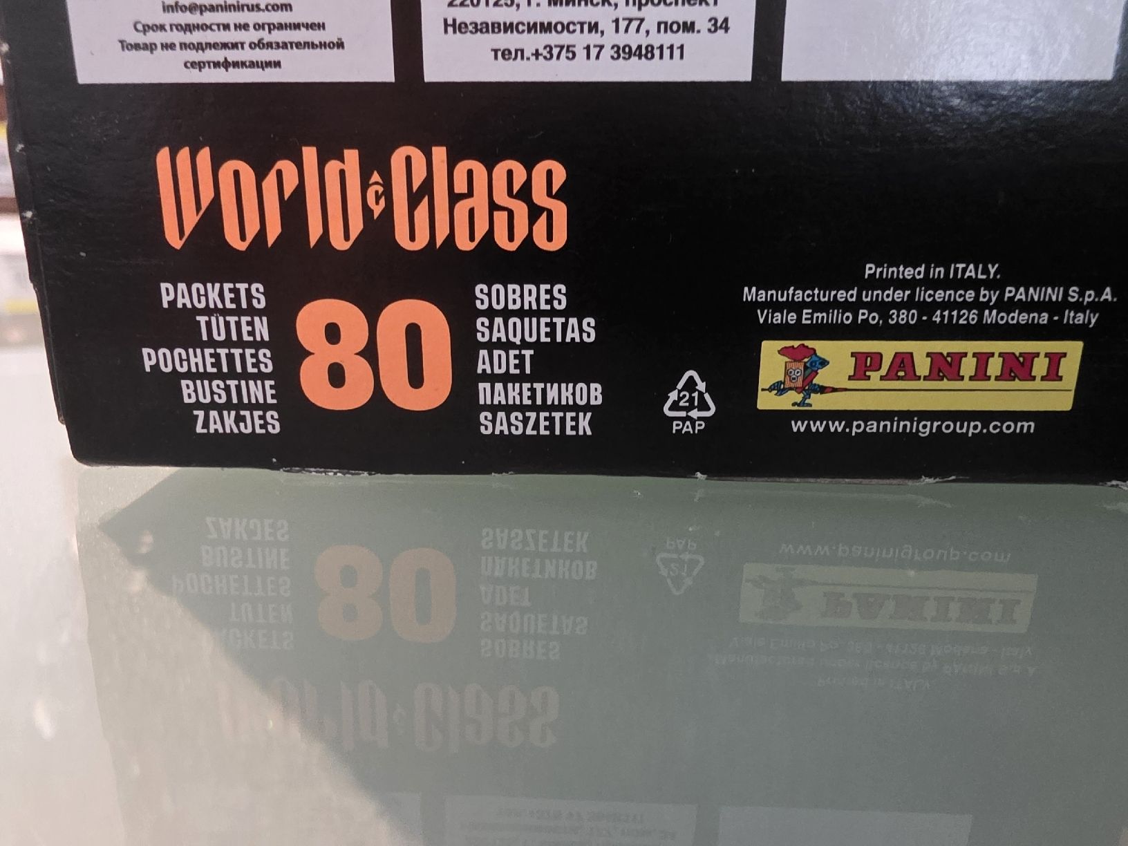 Panini Carte collezionabili: Panini World Class 2024 Stickers Box Neu – Nuovo e nell'imballaggio originale da Winterthur venduto da Pato81 2