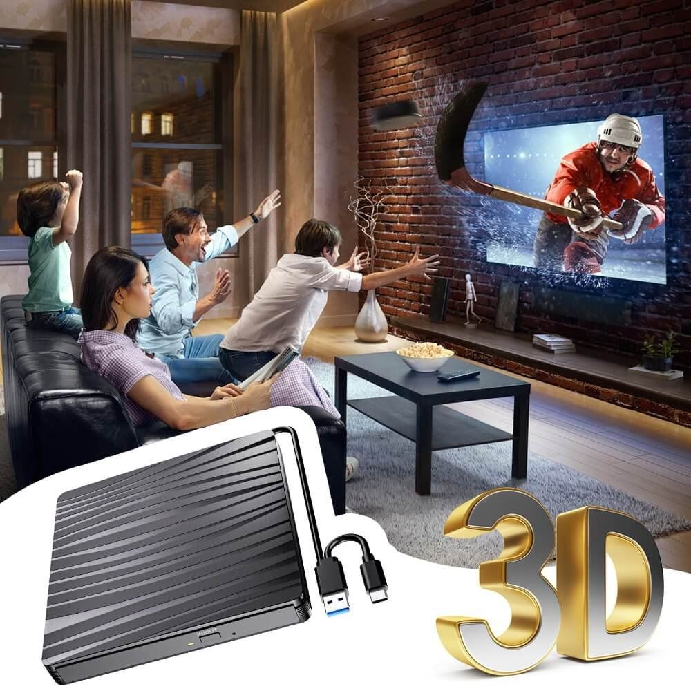 Lettore multimediale & Streamer: Blu-ray/CD/DVD/BD-Player Blu-ray-Brenner – Nuovo e nell'imballaggio originale da Unterägeri venduto da RmOnline 4