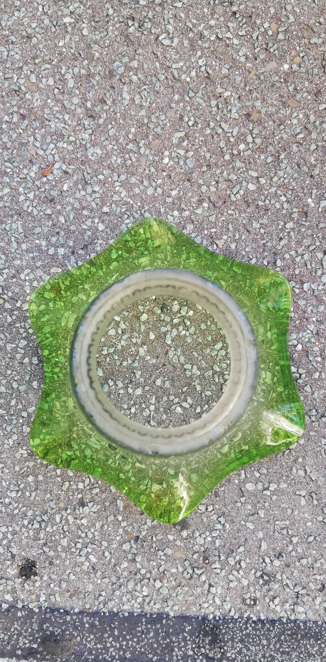 Lampenschirme: Alter Lampenschirm aus Glas – Gebraucht aus Thun von Matthias72 2