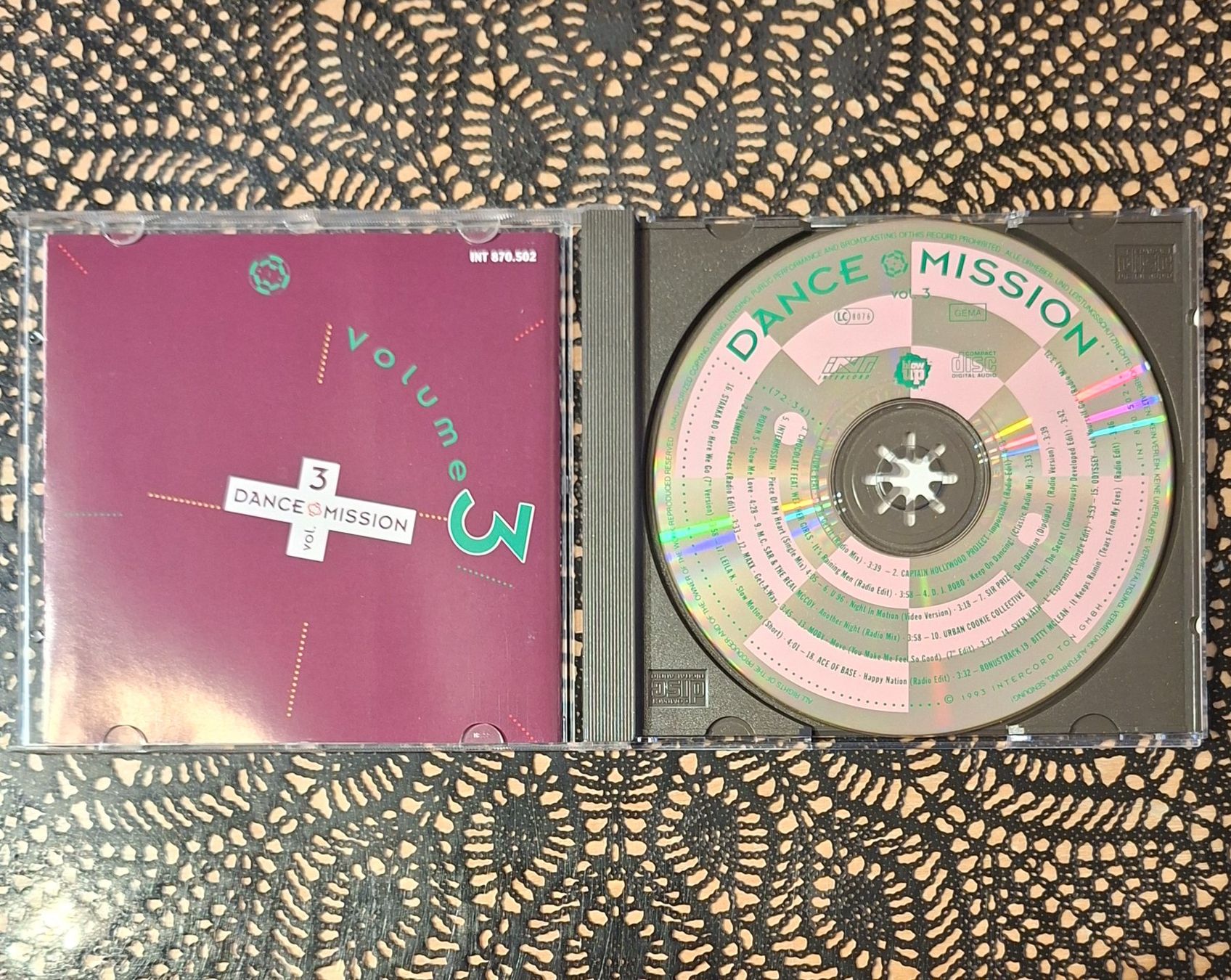 CDs: Dance Mission Vol. 3, CD 1993, Hit Compilation, Sampler – D'occasion à Amriswil par Celini3 2