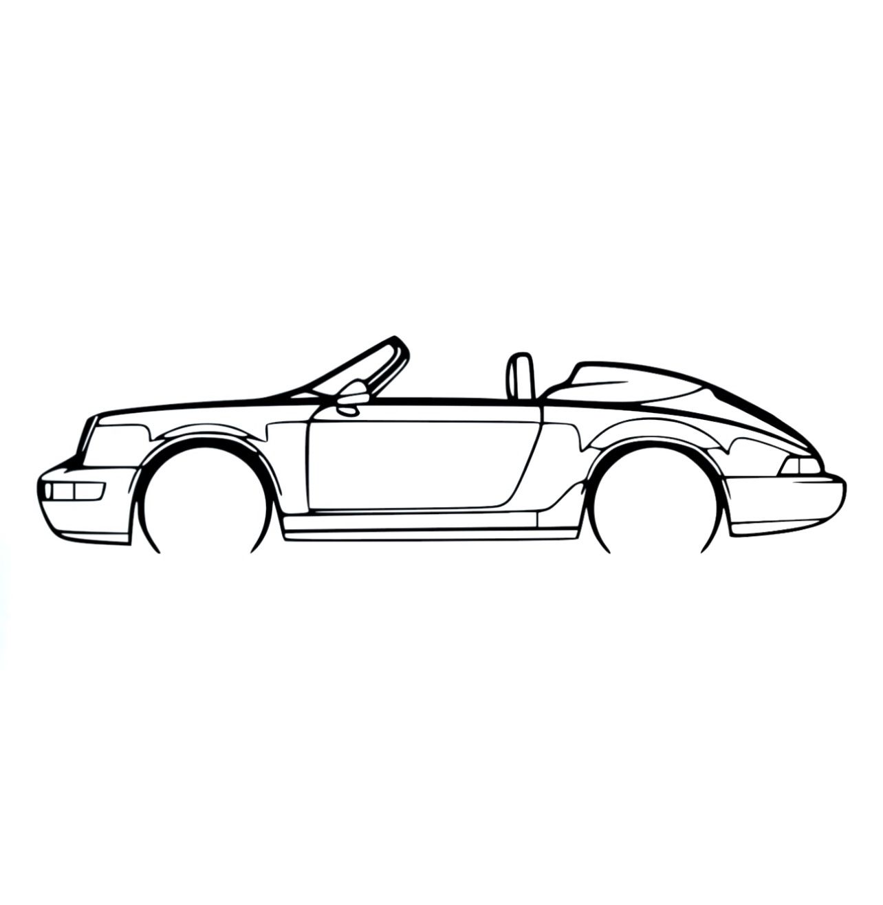 Porsche Modellautos: PORSCHE - 911 964 SPEEDSTER 1993 – Neu und originalverpackt aus Altendorf von TISPA.SHOP