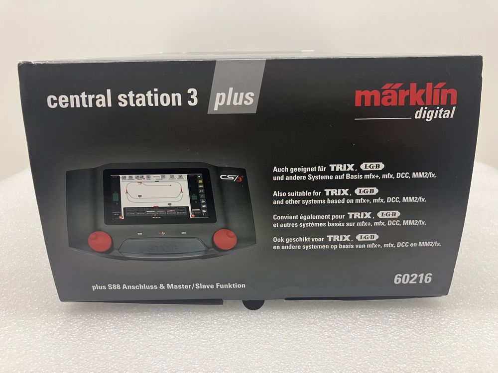 märklin 60216: Central Station 3 plus - auch für TRIX LGB 3