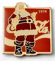 spezieller Coca-Cola  Santa Claus Pin