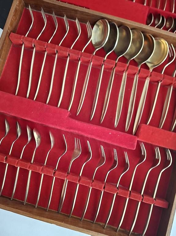 Bestecksets: Messing Besteck  – Gebraucht aus Rothenburg von Priska_70