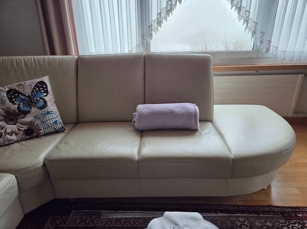 Sofas: Leder Polstergruppe – Gebraucht aus Nendeln von Hebi00 1