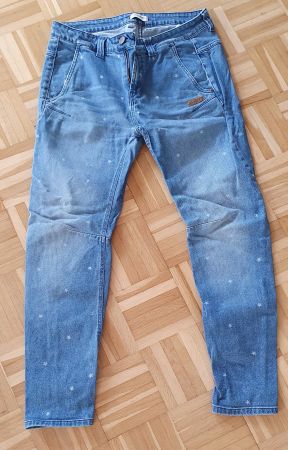 Maloja Jeans blau mit Sternen,Gr M (29/34)