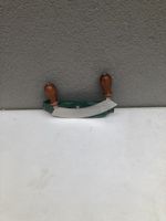 Wiegemesser mit Holzgriffen Edelstahl guter Zustand