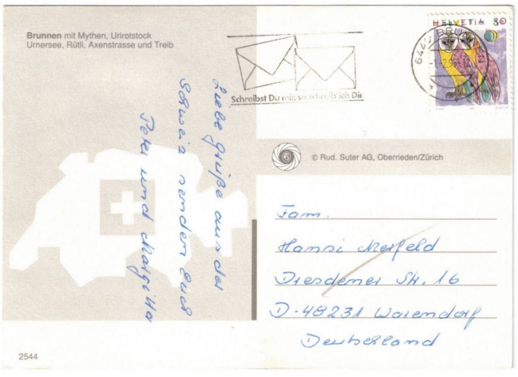 Cartes postales: Brunnen - 6 Bild AK – D'occasion à Binningen par Mountainrider 1
