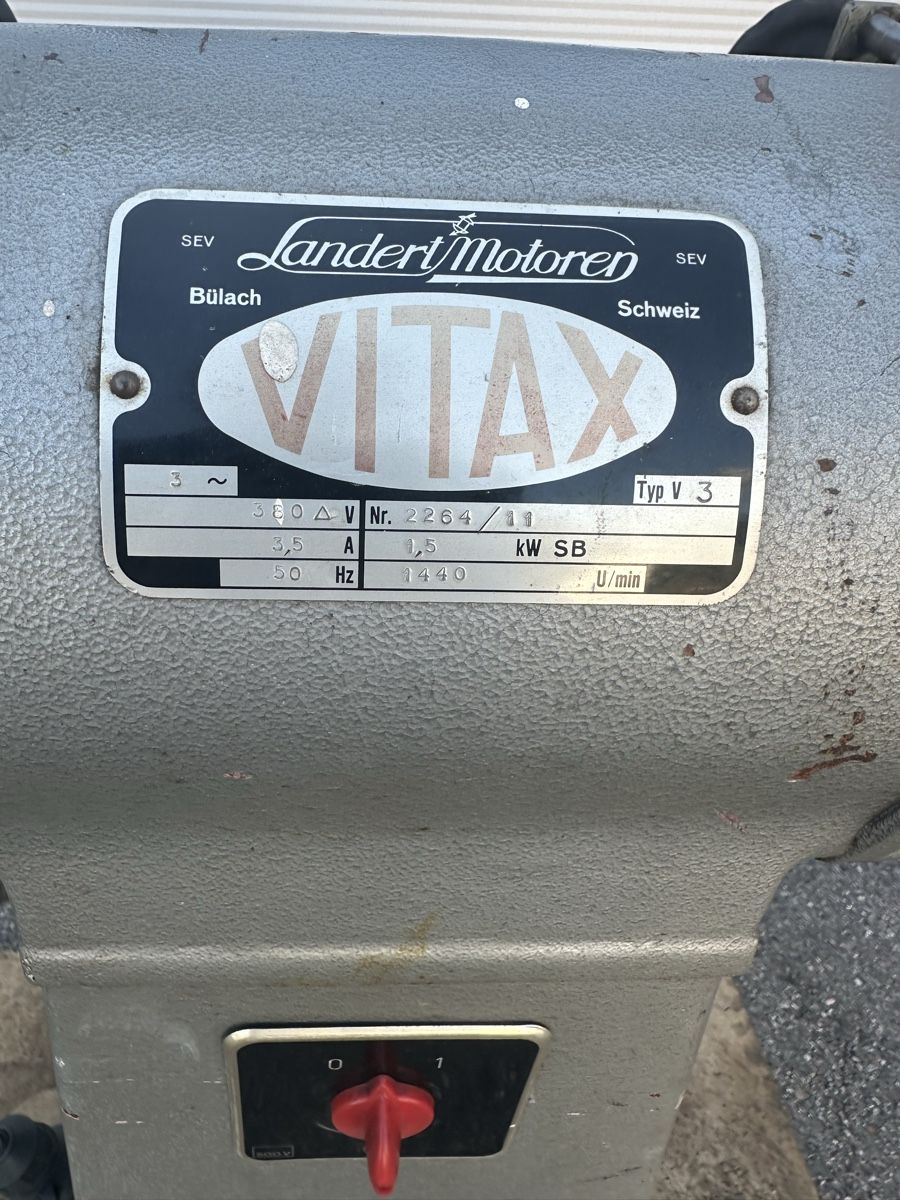 Vitax Schleifen & Polieren: Schleifbock Landert Vitax Typ V3 gebraucht – Gebraucht aus subingen von delija_037 2