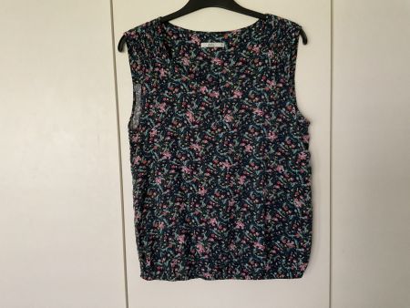 edc - Blümchen Top / Blüsli - Gr. S