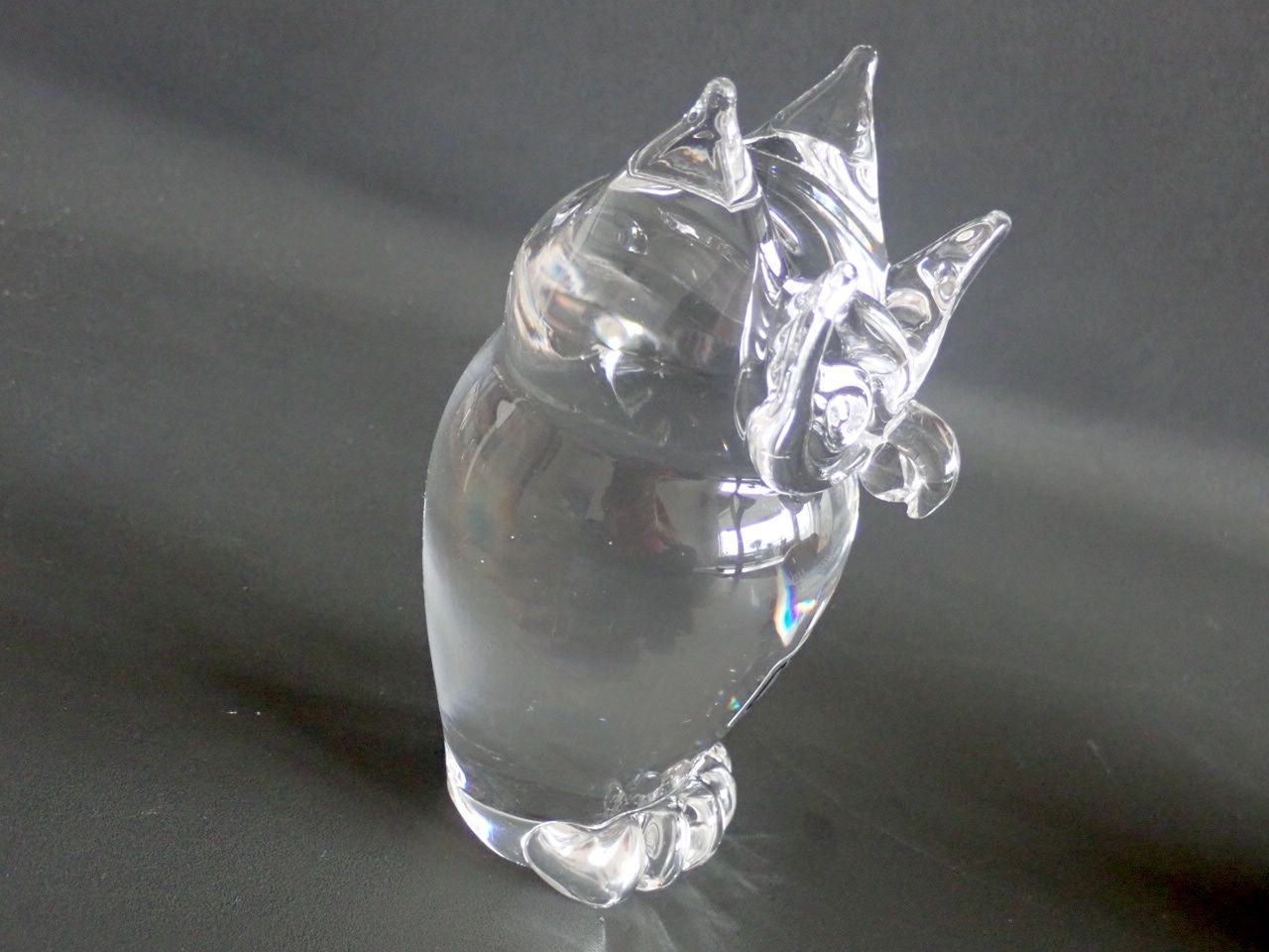 Murano Statuette: Eule Uhu Nason Murano Glas Vintage – Usato da Wil SG venduto da BrocknRoll 4