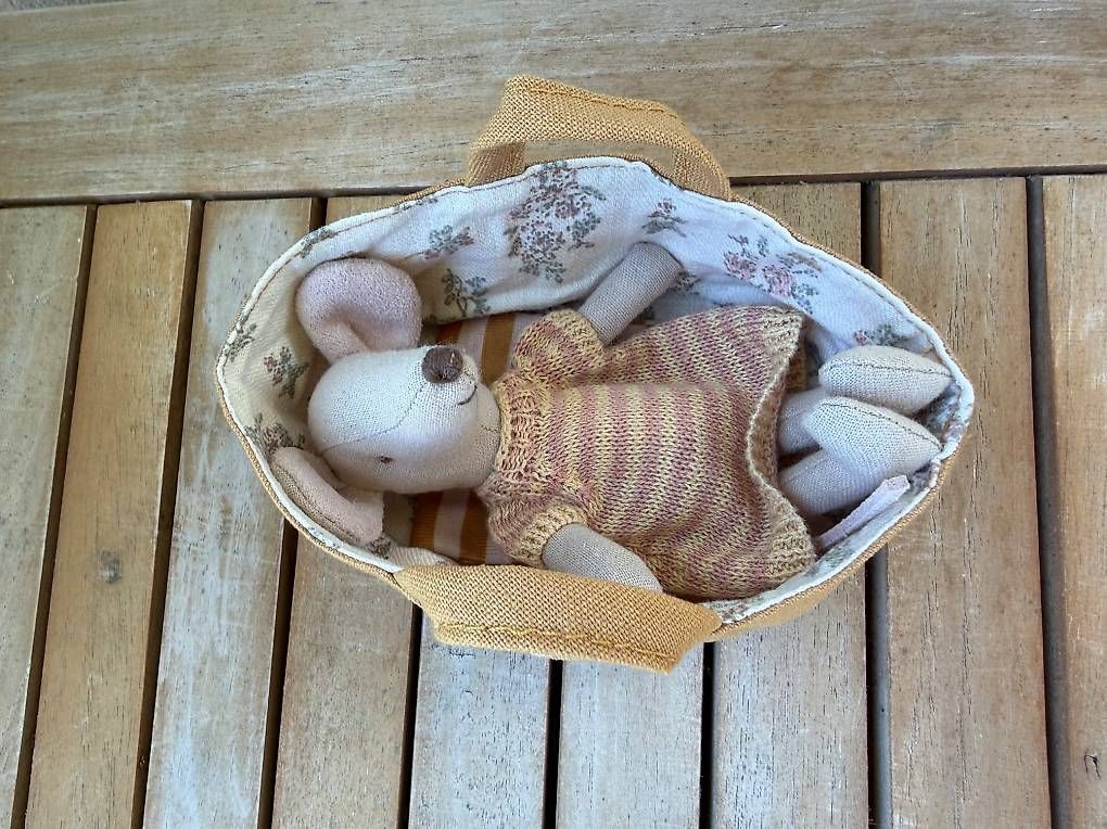 Jouets: Tragtasche oder Bettchen für eine Maileg Maus – Neuf (Voir description) à Richterswil par binchen03 3