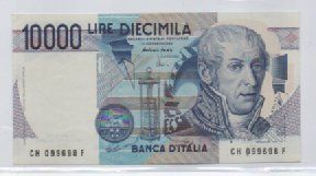 Banconote: LIRE 10000 ALESSANDRO VOLTA -     ITALIA – Nuovo (secondo la descrizione) da CHIASSO venduto da Rochelle59.