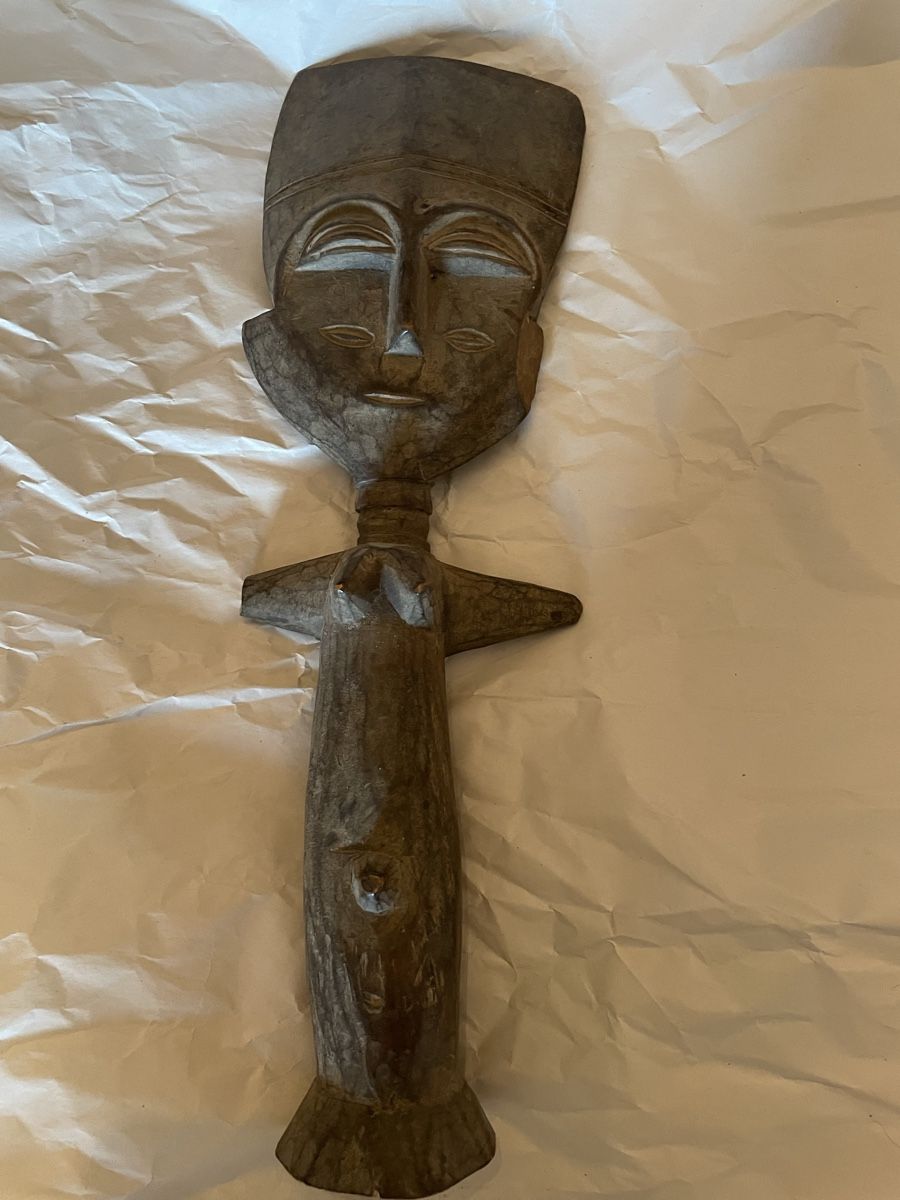 Statuette: Akuaba Fruchtbarkeitspuppe Ghana – Usato da Basel venduto da Nataly1966