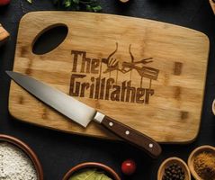 Grillfather Bambus-Schneidebrett – Das kultige Must-have