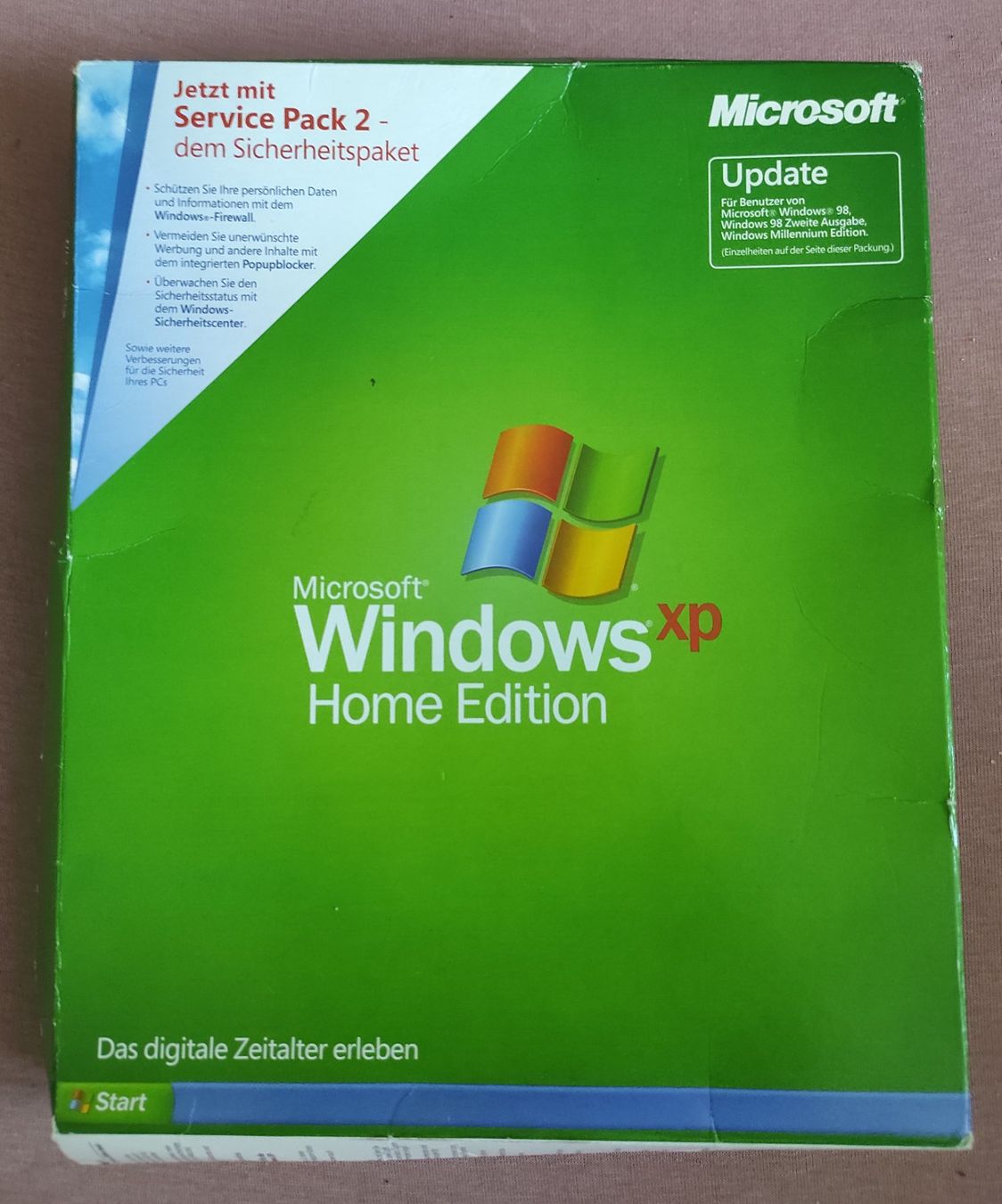Microsoft Software: Microsoft Windows XP Home Edition update (Retail) – Gebraucht aus Oetwil am See von bushcrafter 2