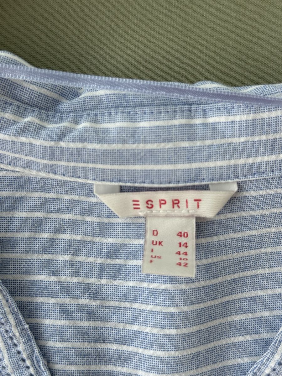 Esprit Camicette: Esprit Bluse, hellblau gestreift, Top Zustand! – Usato da Dietikon venduto da huscheli85 3