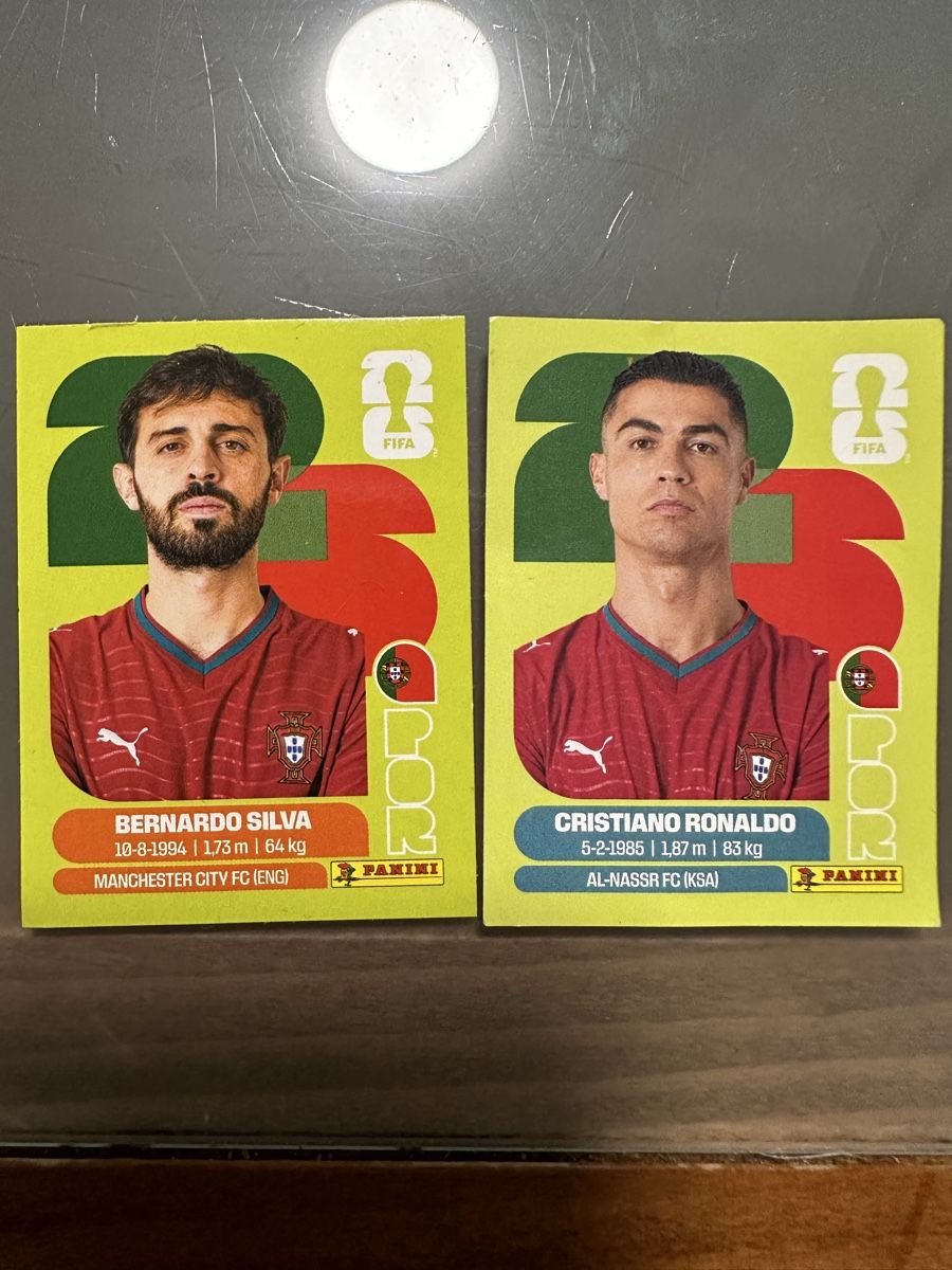 Panini Carte collezionabili: Panini 2026 RONALDO / SILVA – Nuovo (secondo la descrizione) da La Tour-de-Peilz venduto da Leeleeka