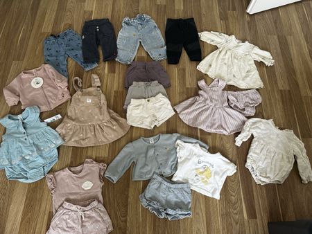 Baby Kleider Set Mädchen Grösse 6-12 Monate