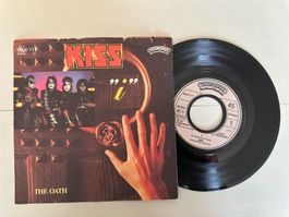KISS GENE SIMMONS PAUL STANLEY rare I Single Kult Hard Rock