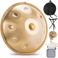 Instrument 440 Hz 9 Töne 22 Handpan Drum Hand Pan d-Moll