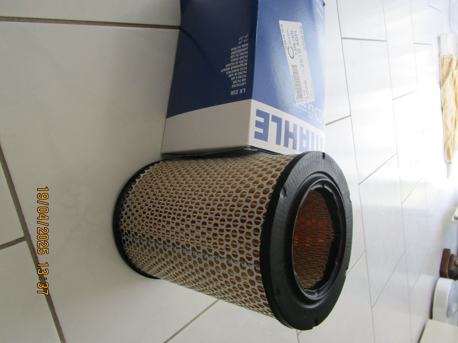 Ventilazione: Luftfilter Mhle LX228 Neu – Nuovo e nell'imballaggio originale da Kollbrunn venduto da Lapce 1