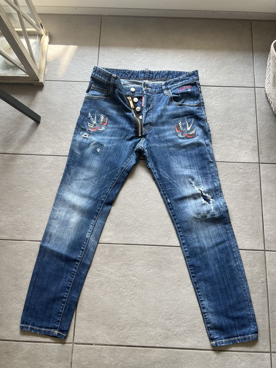 Dsquared2 Jeans: Dsquared2 Patch jeans uomo 48 – Usato da Mendrisio venduto da fly_9wzx 1
