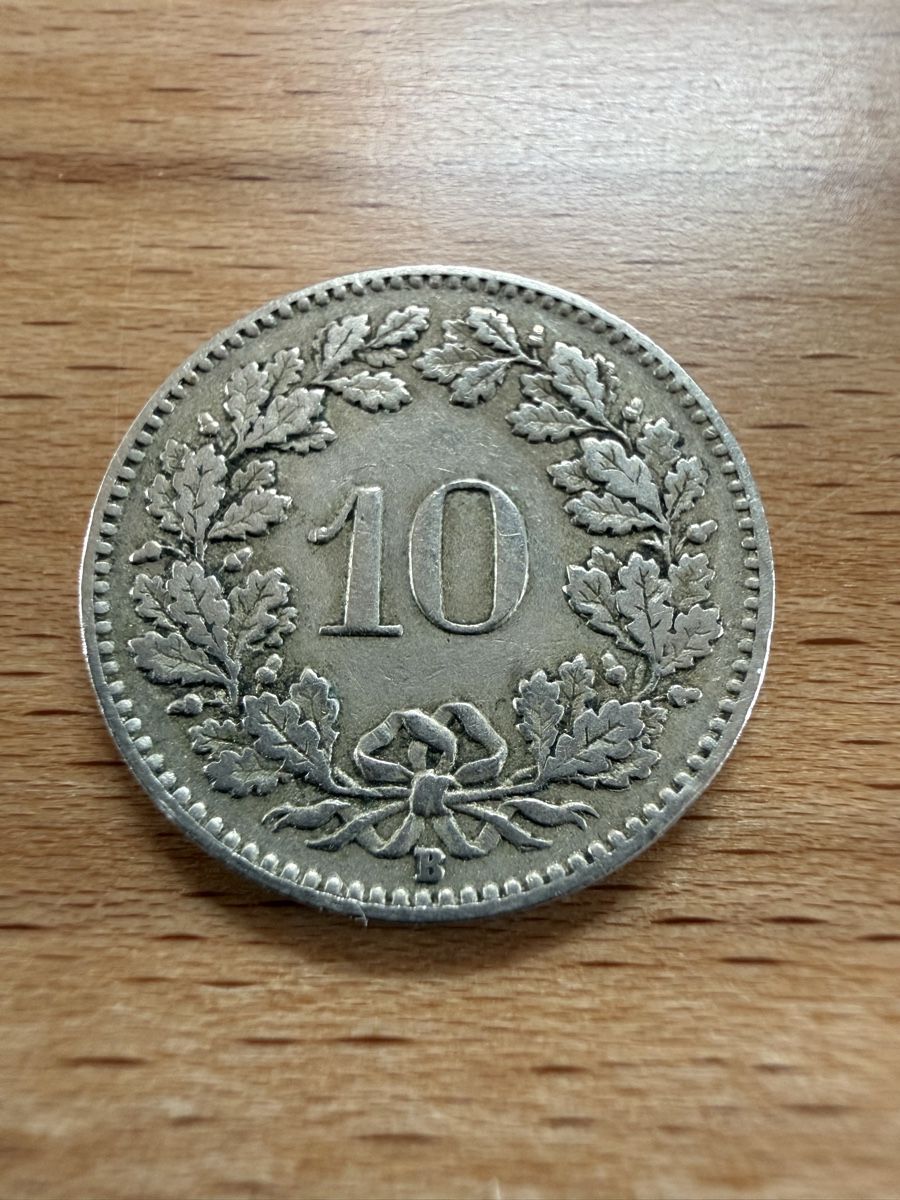 Tutti le monete: 10 Rappen Münze 1921 – Usato da Grenchen venduto da Bastet007 3