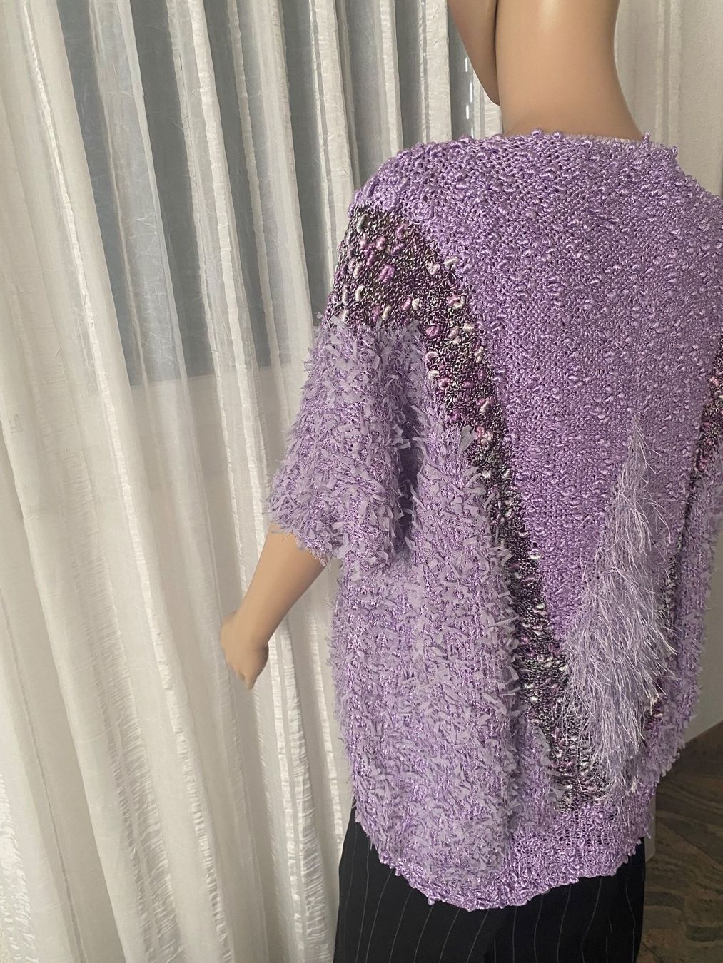 Maglioni & Felpe: Perfekter Auftritt - UNIKAT - HAND MADE Strickpulli, M/L – Nuovo (secondo la descrizione) da Winkel venduto da ferrari2022 8