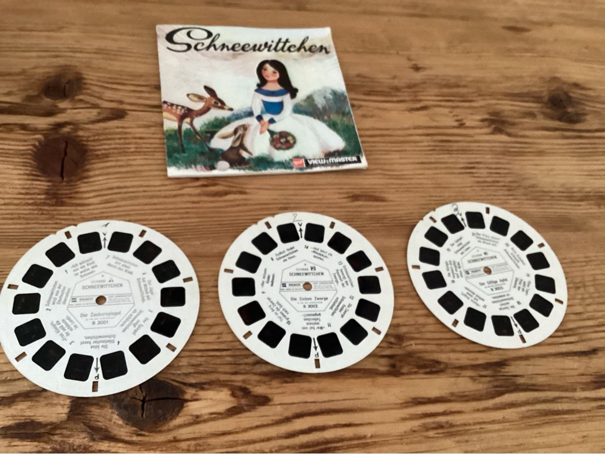 View-master Giocattoli: View-Master 3D mit Schneewittchen Scheiben  – Usato da Wassen UR venduto da SABDOM 2