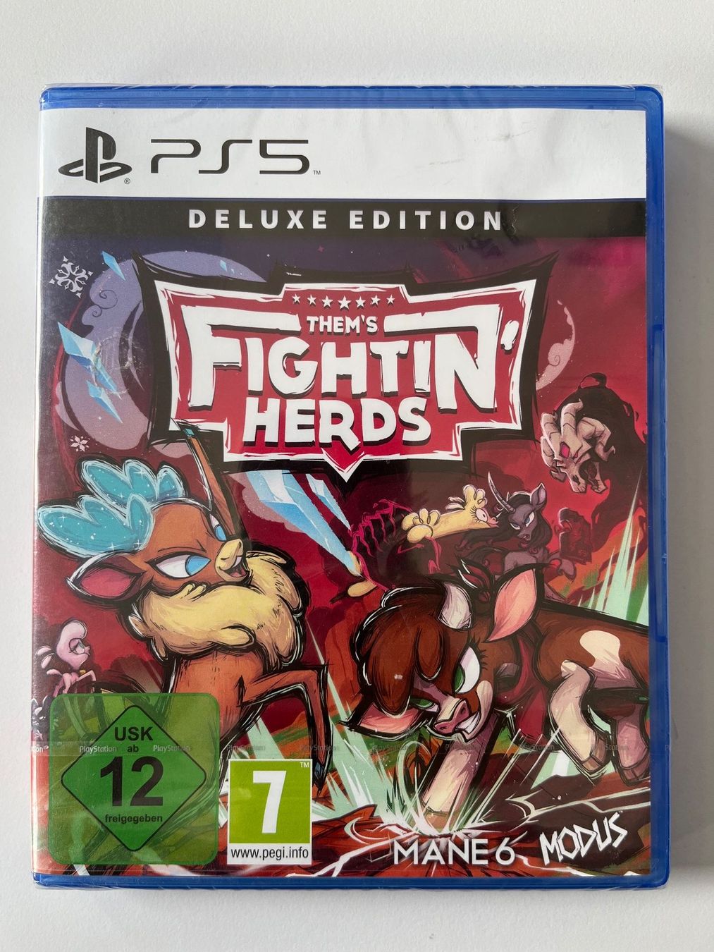 Giochi: PS5 Them's Fightin' Herds (PEGI) – Nuovo e nell'imballaggio originale da Triesen venduto da up2gamesch