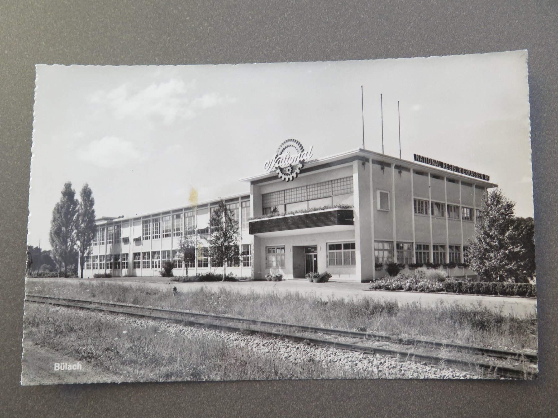 Cartoline postali: BÜLACH - FABRIK NATIONAL – Usato da Wittenbach venduto da lipasal