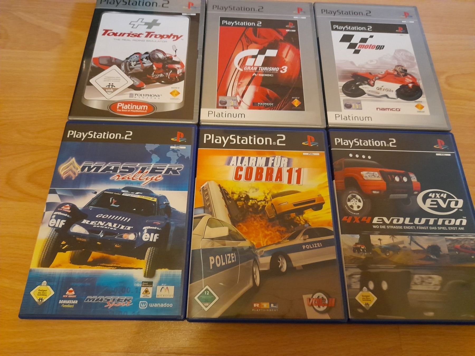 Sony Spiele: 6 PS2 Rennspiele Gran Turismo... – Gebraucht aus Lustmühle von chevi03