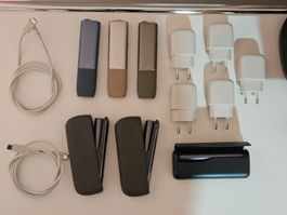 6x IQOS Geräte + Zubehör – alle getestet & funktionsfähig 